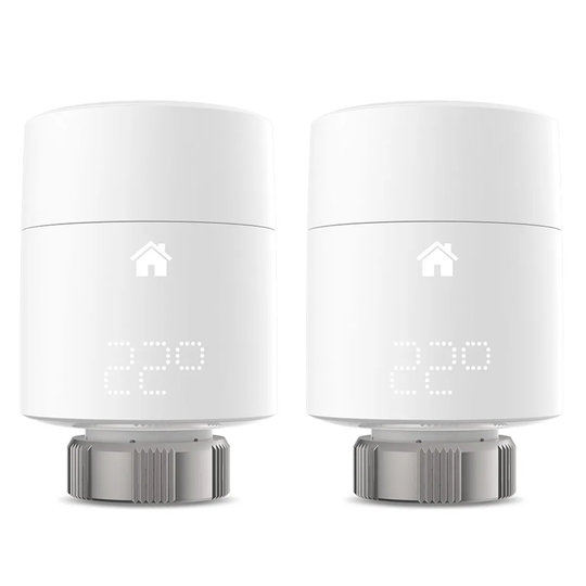 tado° Smart Radiator Thermostat for Vertical Mounting - 2 Pack