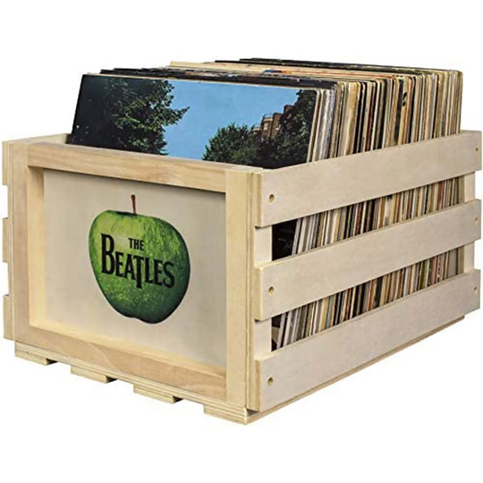 Crosley The Beatles Record Storage Crate - Apple