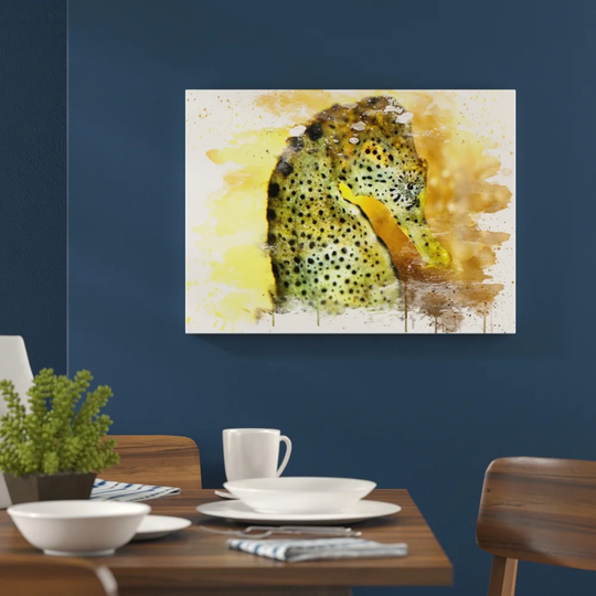 'Seahorse' Graphic Art Print Poster