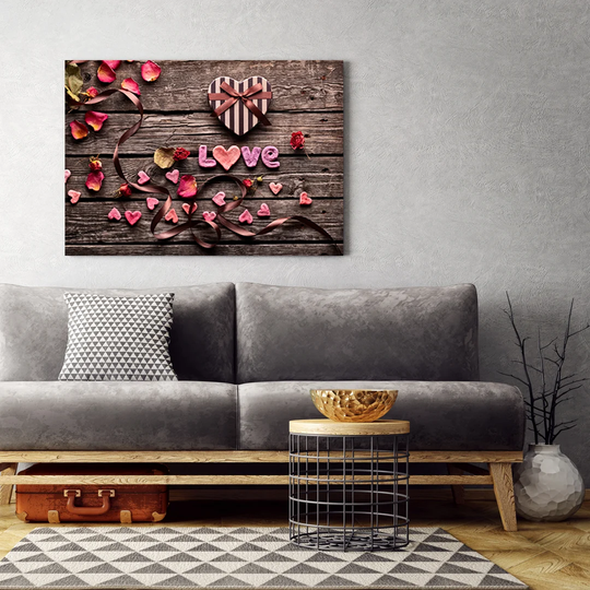 Canvas Print, Pink Abstractions 16445