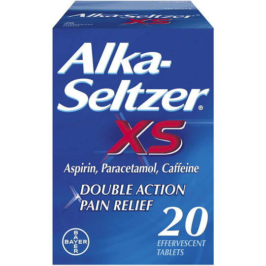 Alka-Seltzer Extra Strong Pain Relief Tablets 20 per pack