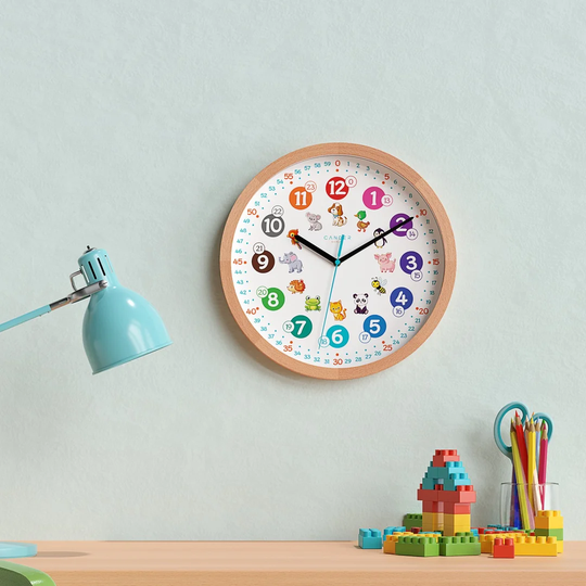 Animals 30.5cm Silent Wall Clock