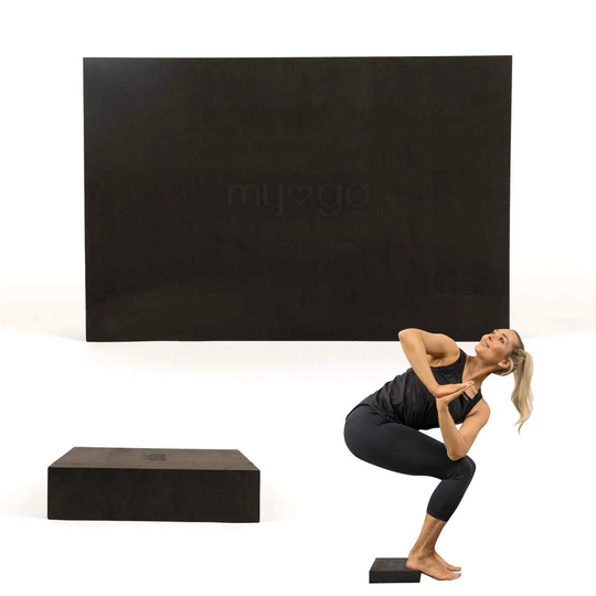 Extra Large Foam Yoga Block - Black