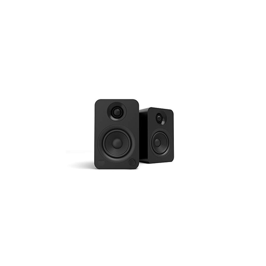 Kanto YU 140W Bookshelf Speakers Bluetooth 4.2 RCA Input- Matte Black
