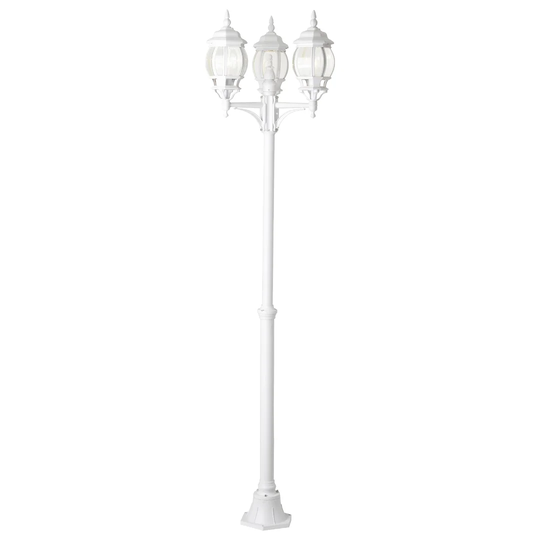 Vada 3 -Light 235Cm H Hardwired Lamp Post