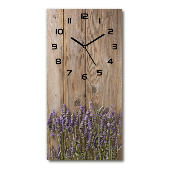 Glass Wall Clock - 30X60cm - Decoration Tempered Safe Glass - Glass Picture Image Wall Art - Modern Decoration Kitchen Bedroom Livingroom -f-85126180