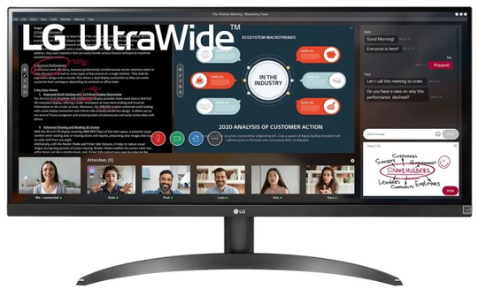 LG 29WP500 29" 21:9 Ultrawide Full HD IPS Monitor, 75Hz, 5ms, HDMI, AMD FreeSync