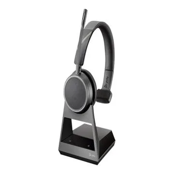 Poly Voyager 4210 Office TrÃ¥dlÃ¸s Headset - Sort / GrÃ¥