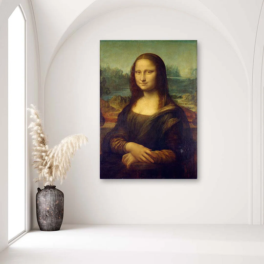 Canvas Print REPRODUCTION Mona Lisa - Da Vinci,