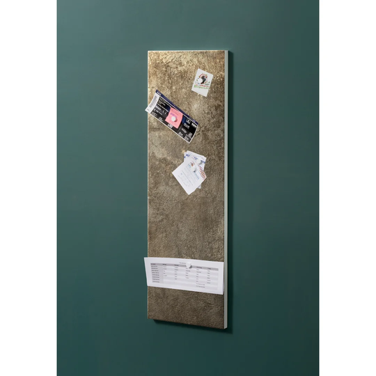 Notiz Motive Metal Magnetic Wall Mounted Cork Board