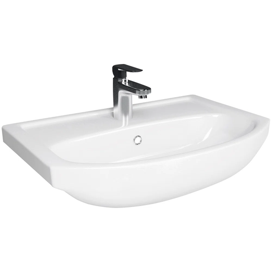 Arley 1 Tap Hole 500Mm Semi Recessed Basin
