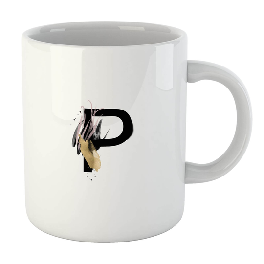 Wabi-Sabi Alphabet Mugs - P Mug