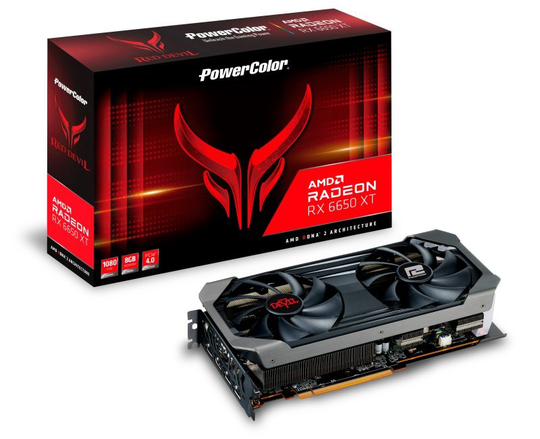 PowerColor Radeon RX 6650 XT 8GB Red Devil Graphics Card