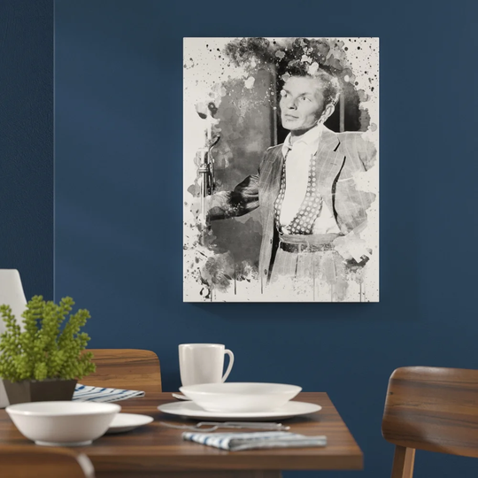'Frank Sinatra' Graphic Art Print Poster