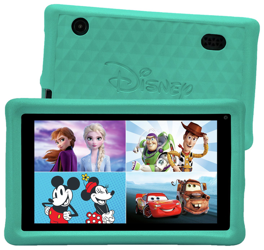 Pebble Gear Disney Kids Tablet for 3-8, 7in 16GB - Aqua