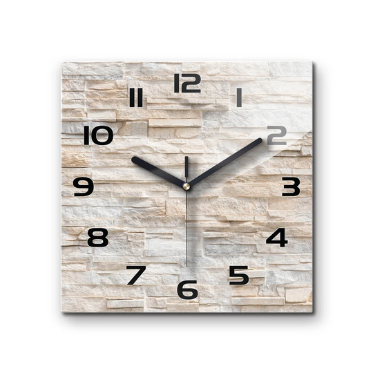 Idzik Brick Wall Silent Wall Clock