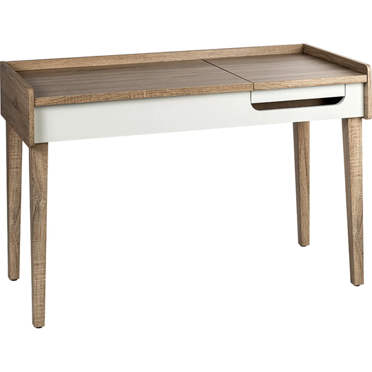 Teknik Giru Desk - Sonoman Oak Effect/White