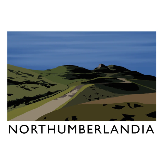 Northumberlandia by Richard O'Neil - Graphic Art Print on Paper