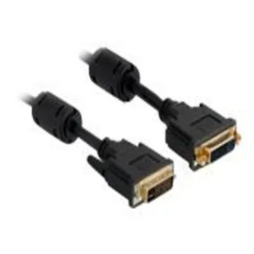 DeLOCK DVI forlÃ¦ngerkabel - 3m - Sort