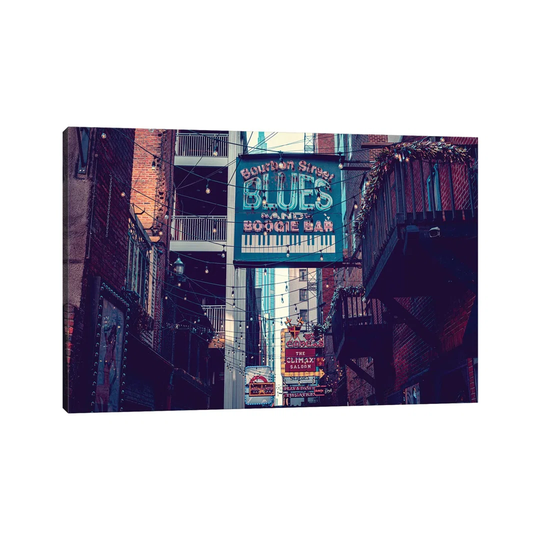 Printer's Alley Nashville Tennessee - Print on Canvas