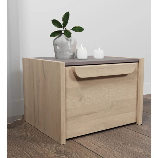 Malakka 1 Drawer Bedside Table