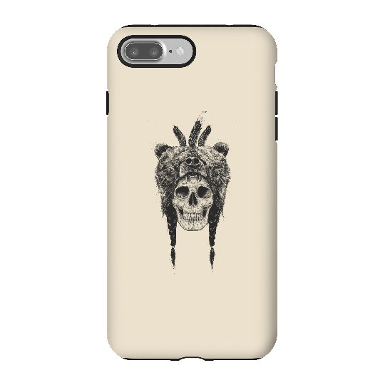 Balazs Solti Bear Head Phone Case for iPhone and Android - iPhone 7 Plus - Tough Case - Gloss