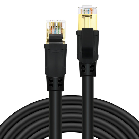Cat8 Ethernet Cable RJ45 Network Cable SFTP 40Gbps Super Speed CAT 8 Lan Cable 10m for Router Laptop Cable Ethernet