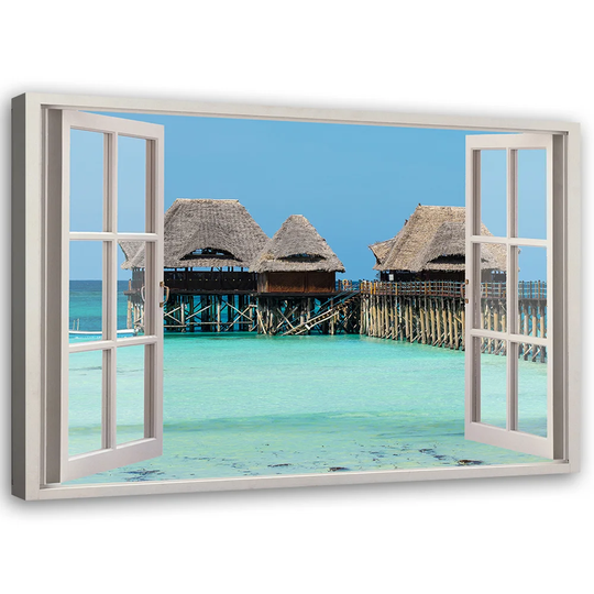 Canvas Print, Blue Landscapes