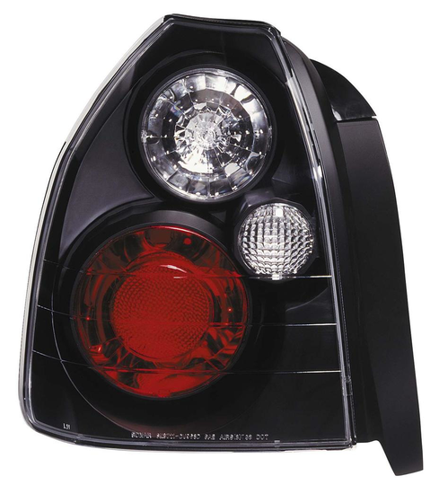 Set Tail Lights Honda Civic 3 doors 1996-2001 - Black DL HOR06J AutoStyle DL HOR06J