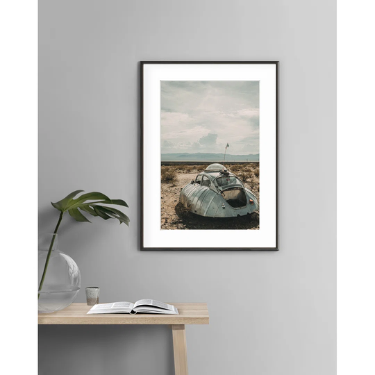 We Choose to Go to the Moon - Picture Frame Photograph Print on Paper