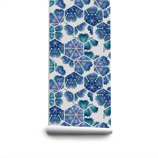 Jemekia 3.12m x 2.19m Matte Wallpaper Roll
