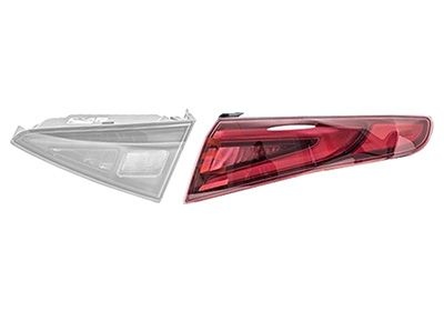 Combination Tail Light 0128922 Van Wezel 0128922