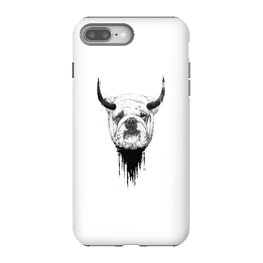 Balazs Solti English Bulldog Phone Case for iPhone and Android - iPhone 8 Plus - Tough Case - Gloss