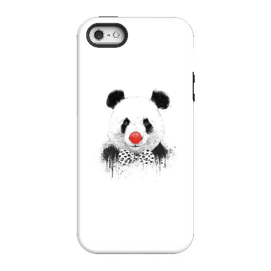 Balazs Solti Red Nosed Panda Phone Case for iPhone and Android - iPhone 5/5s - Tough Case - Matte