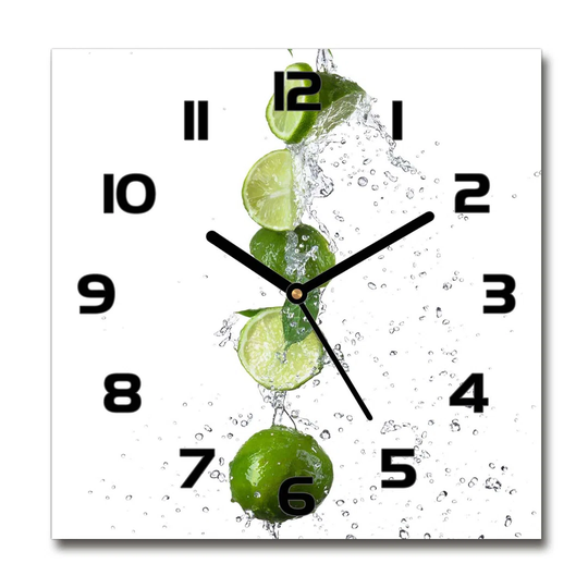 Hazar Limonka and Water Silent Wall Clock