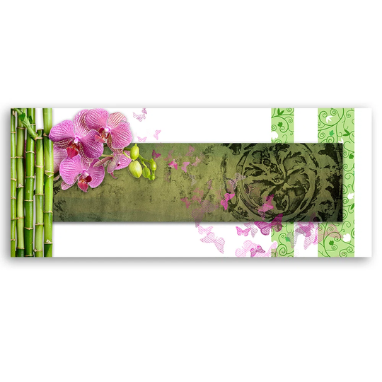 Canvas Print, Green Abstraction 16873