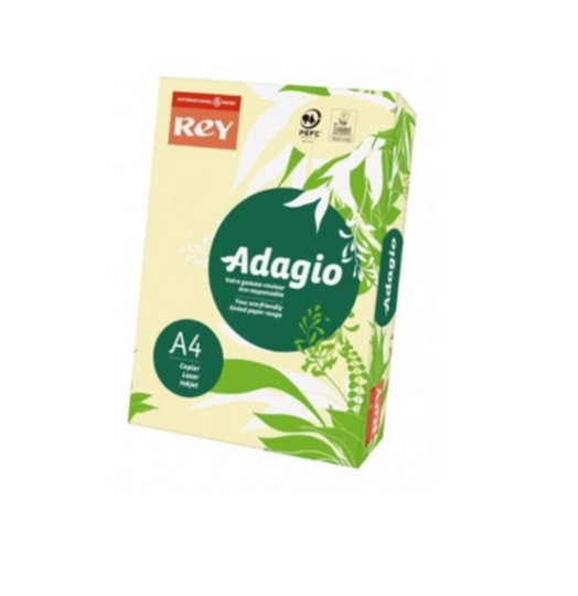 Rey Adagio A4 160gsm Canary 250 Sheets