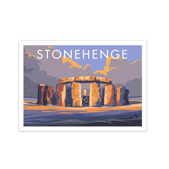 Stonehenge by Stephen Millership - Graphic Art Print on Paper