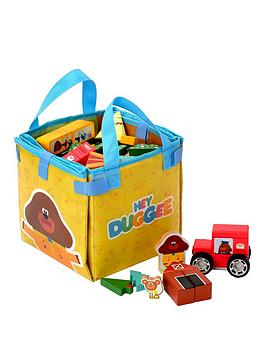 Hey Duggee Vehicle Block Set With Fold Up Storage Bag