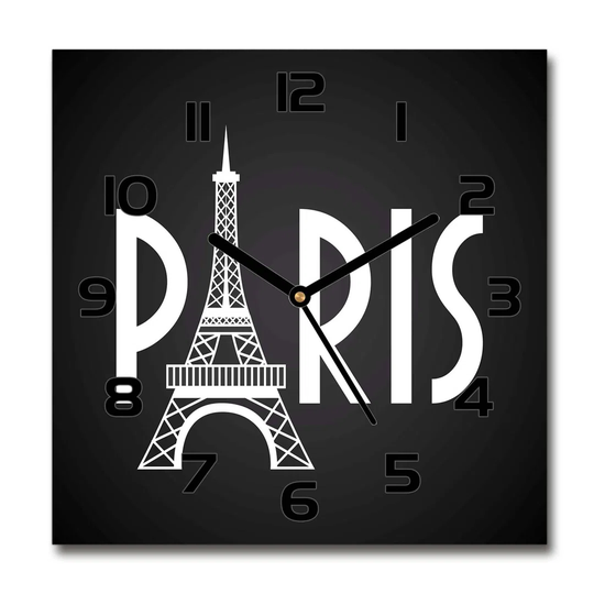 Paris Silent Wall Clock
