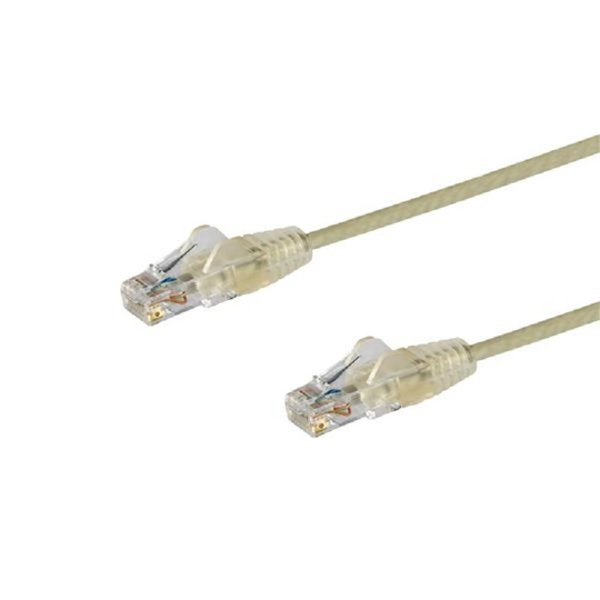 StarTech Slim CAT6 3.0 m Grey Patch Cord Cable