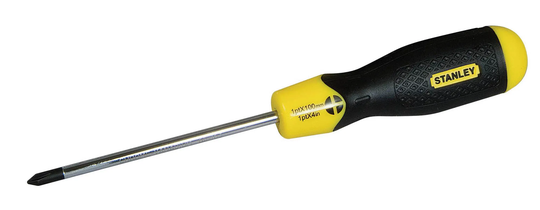 Stanley Cushion Grip Phillips 2PT x 100mm Screwdriver