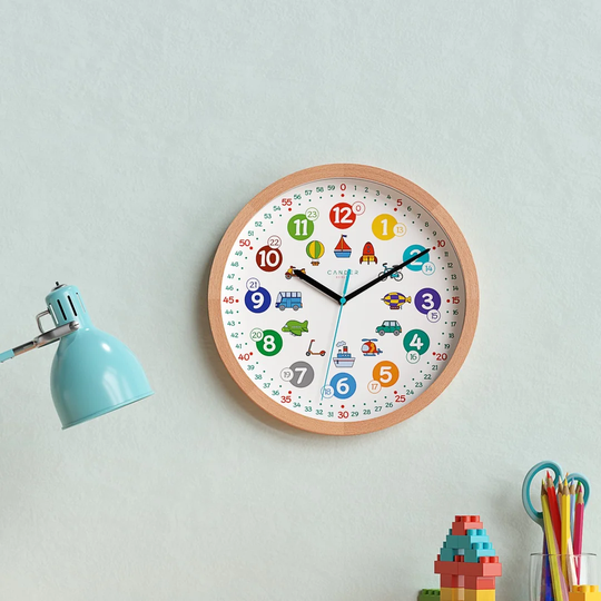 Children 30.5cm Silent Wall Clock