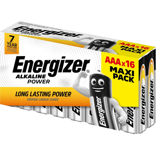 Energizer Alkaline Power AAA 16 Pack