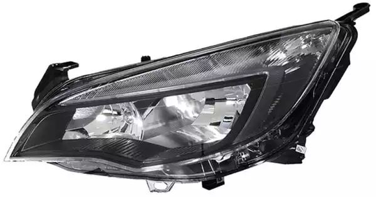 Headlight 1EG010011-351 by Hella Left