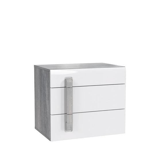 Attention 3 Drawer Bedside Table
