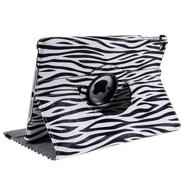 iPad 9.7 2017/2018 Rotary Case - Zebra