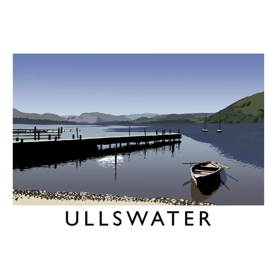 Ullswater by Richard O'Neil - Graphic Art Print on Paper