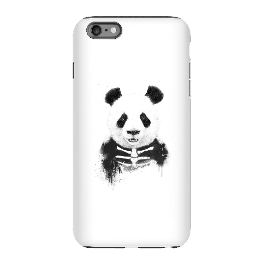 Balazs Solti Skull Panda Phone Case for iPhone and Android - iPhone 6 Plus - Tough Case - Gloss