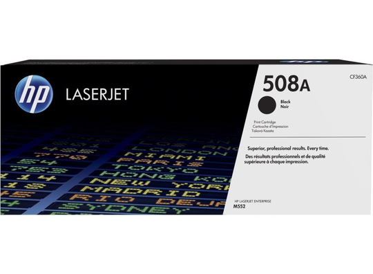 HP 508A Original Black Toner Cartridge - CF360A